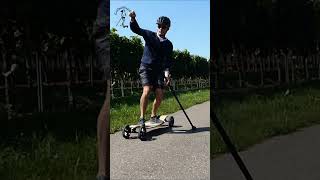 Landpaddling mit dem OndaLongaOffroadLongboard [upl. by Pradeep]