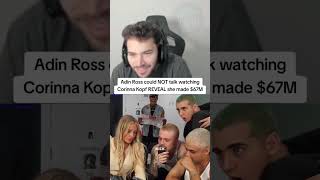 ADin Ross watch Corinna reveal how muchshe made 🤑 adinross Corinna faze fyp streamerlifetv [upl. by Padraic]