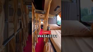 Shree varatharaj AC travels  perambalur  trichy  Bangalore  bus service  bus lovers [upl. by Betteanne]