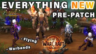 Everything NEW in The War Within PrePatch Changes 24 July ► World of Warcraft [upl. by Assyl56]