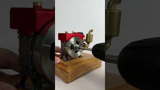 Mini single cylinder engine model enginediyshop enginediy engine Miniengine Gasoline [upl. by Gluck678]