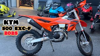 First start New KTM 500 EXCF 2025 😍ktm 500 excf 2025 [upl. by Lance957]