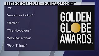 2024 Golden Globe nominations announced [upl. by Euqilegna379]