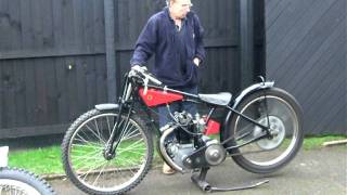 Rudge 4valve speedway bike lives again [upl. by Terencio76]