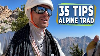 Do you know these 35 tips for alpine trad [upl. by Carlyn]