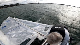 Capsizing an Ultimate 20 keelboat Shorts [upl. by Ailssa]