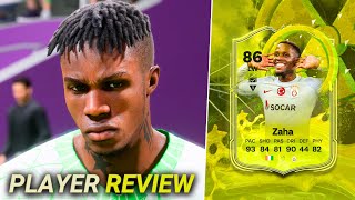 86 RADIOACTIVE ZAHA PLAYER REVIEW ☢️  FC 24 ULTIMATE TEAM [upl. by Dash315]