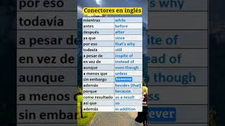 conectores en inglés como pronunciarlo 😨😱😱😱 [upl. by Fallon]