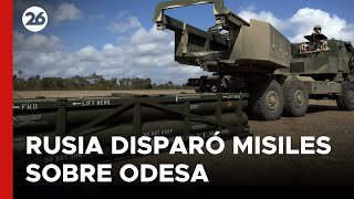 Rusia disparó misiles sobre Odesa y derribó más de 100 drones ucranianos [upl. by Corin]