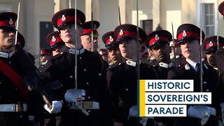 Sandhurst holds first Sovereigns Parade under reign of King Charles [upl. by Keviv]