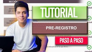 TUTORIAL DE PREREGISTRO MUY FÁCIL  COMIPEMS 2024 [upl. by Oruam587]