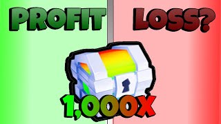 🤑 Opening 1000 Rainbow Mini Chest 💎This Mastery Is Broken [upl. by Gnov]