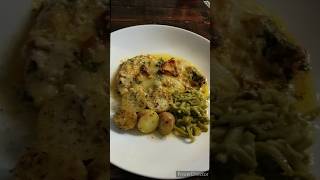 Delicious Baked Tuscan Chicken roasted potatoes amp green beans gluttenfree casserolerecipe [upl. by Ayel9]