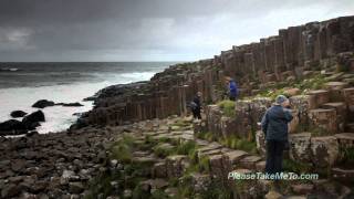 Giants Causeway Antrim  Ireland [upl. by Pillihp537]