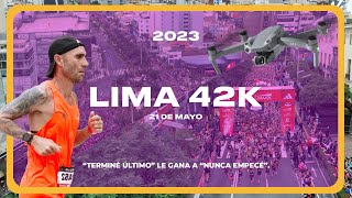 Maratón Lima 42k 🏃‍♀️🏃‍♂️2023 Drone 🔥 Adidas Cereales Ángel  Peru Runners [upl. by Lebatsirc]