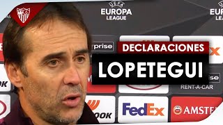 Lopetegui y Rony Lopes lamentaron el penalti y Gudelj habló de quotganar a todosquot [upl. by Bert]