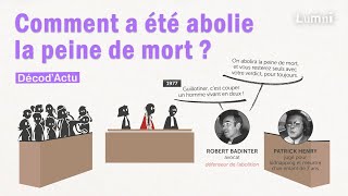 Histoire de labolition de la peine de mort  DécodActu  Lumni [upl. by Mariejeanne]