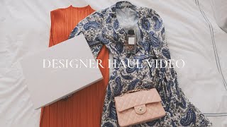 2024 Luxury Designer Haul Video Chanel DampG Zimmermann Issey Miyake Jimmy Choo [upl. by Curt]