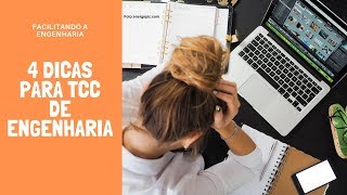 4 Dicas para TCC de ENGENHARIA [upl. by Ramsdell601]