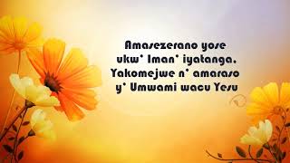 Amasezerano yose lyricsindirimbo ya 15 mu zagakiza [upl. by Lamek]