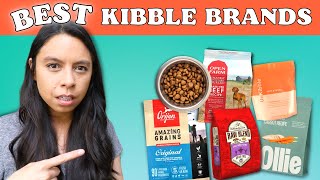 5 Best KIBBLE Brands Official Dog Food Review [upl. by Eseilanna]