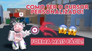 COMO TER O CURSOR DO ROBLOX PERSONALIZADO 😱🚨 forma mais fácil [upl. by Leinehtan]