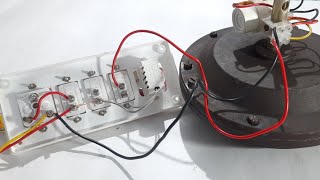 Fan Regulator connection fan regulator 1Socket 2Switch connection [upl. by Attena]