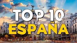 ✈️ TOP 10 España ⭐️ Que Ver y Hacer en España [upl. by Elleron]