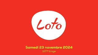 1077e tirage du Loto et Loto Plus [upl. by Eatnoled]