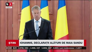 IOHANNIS VIZITĂ OFICIALĂ ÎN R MOLDOVA [upl. by Rasecoiluj]