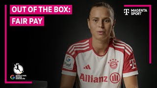 Out of the Box Fair Pay  Google Pixel FrauenBundesliga  MAGENTA SPORT [upl. by Burchett]