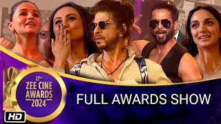 Zee Cine Awards 2024 Full Show  Winner List and Details  Shahrukh  Salman Khan Alia [upl. by Ieluuk]