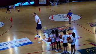 Orthez forum Mini basket 2019 Enchainements daction U7 et U9 [upl. by Spearing17]