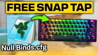 How to Get Razer Snap Tap on ANY Keyboard in CS2  Null Binds [upl. by Nnairam610]