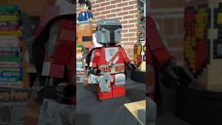 The Mandalorian and Grogu LEGO maxi fig using tensegrity [upl. by Vedette970]