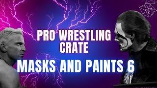 Unboxing Pro Wrestling Crate Masks and Paints 6 [upl. by Cochran]