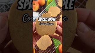 Spiced Apple Cutout Cookie Recipe  cookie decorating [upl. by Renmus]