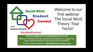 FIRST STUDENT CONNECT WEBINAR The Theory Fear Factor [upl. by Eelak]