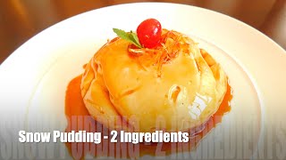 Snow pudding  2 Ingredients  Molotoff  A Portugese dessert  Malayalam w English subtitles [upl. by Austine]