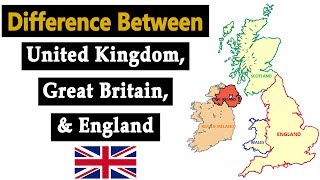 Difference Between United Kingdom Great Britain and England [upl. by Airotnes885]