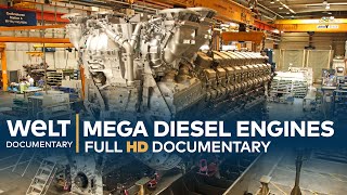 Mega Diesel Engines  How To Build A 13600 HP Engine  Full Documentary [upl. by Akinert966]