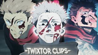 Itadori Yuji Twixtor 4K CC  ALL SCENES  Jujutsu Kaisen Season 2 [upl. by Amby]