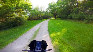 Doordash On A Motorcycle In The Country 🌽 [upl. by Ahsenyl]