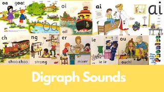 Jolly Phonics  Digraph Sounds and Actions [upl. by Fletcher]