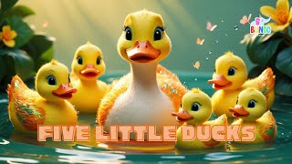 Five Little Ducks  Best Nursery Rhymes  Baby Songs  Children Songs [upl. by Adnirod]