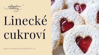 Linecké cukroví recept na tradiční vánoční cukroví amp linecké těsto │ Kreativní Techniky [upl. by Oivaf794]