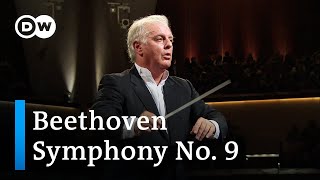 Beethoven Symphony No 9  Daniel Barenboim amp the WestEastern Divan Orchestra complete symphony [upl. by Engamrahc]