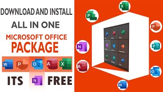 Download And Install Microsoft Office All in one Package  New and Easiest Method [upl. by Lidia274]