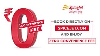 SpiceJet Zero Convenience Offer on Flight Booking [upl. by Kano401]