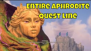 Aphrodite Entire Quest Line and All Blessings  Vault of Aphrodite Guide  Immortals Fenyx Rising [upl. by Ijic]